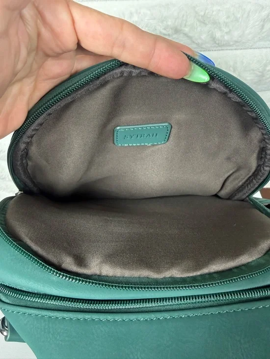 Sytrah Women’s Green Mini Backpack - Sleek Everyday Backpack - Picture 10 of 16